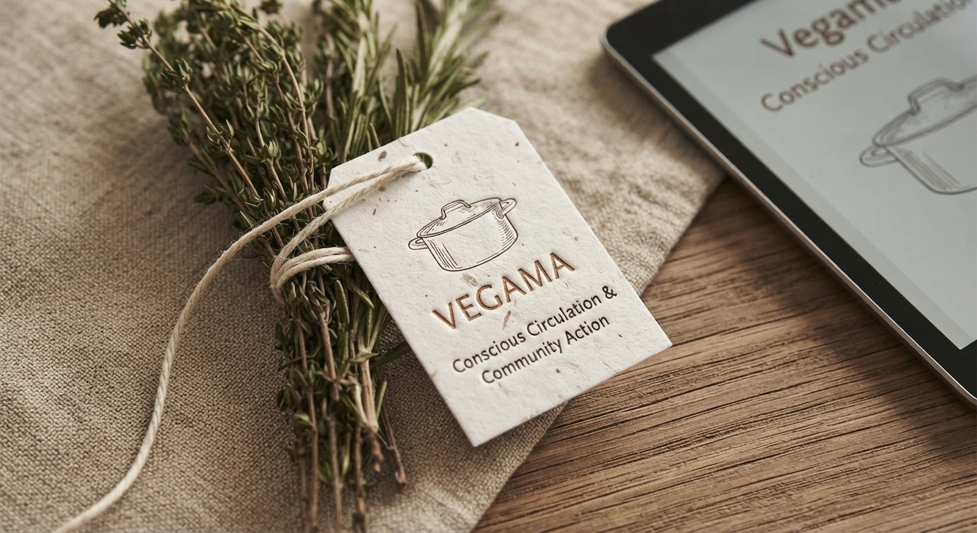 Vegetable scraps and herbs prepared for zero-waste cooking